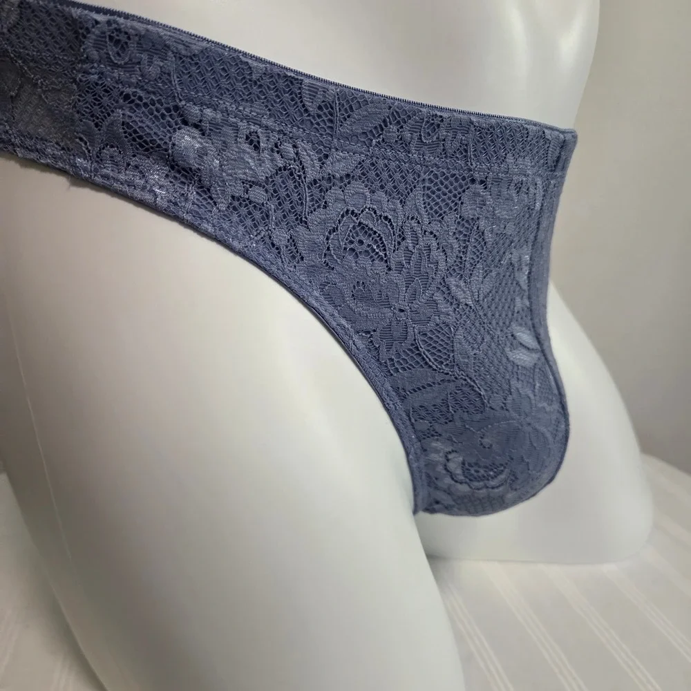 Cosabella Men's Luxury Italian Floral Lace G-String Designer Premium Underwear